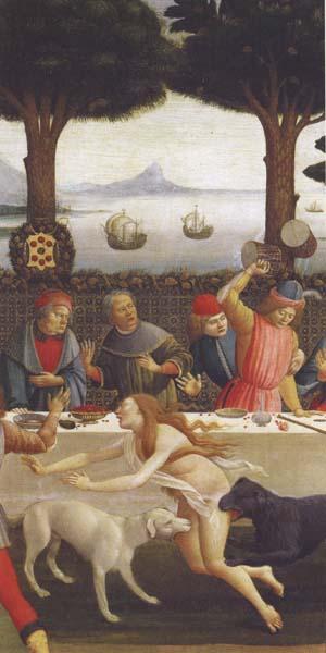 Sandro Botticelli Novella di Nastagio degli Onesti oil painting image